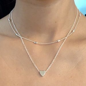 Silver Heart Necklace